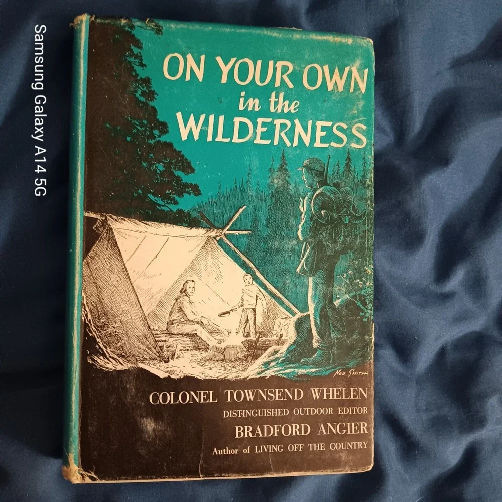 STACKPOLE On Your Own in the Wilderness Hardcover Camping Survival Book 1965